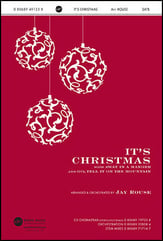 It's Christmas SATB choral sheet music cover